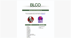 Desktop Screenshot of blco.ca